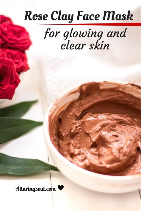 Rose Clay Face Mask Alluring Soul