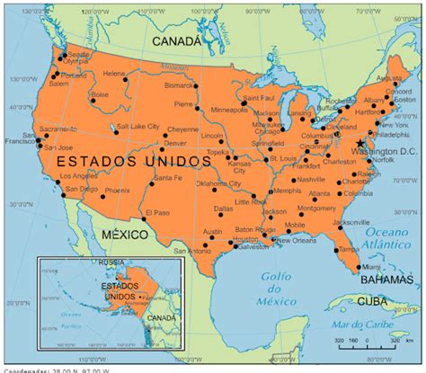 Lista Imagen De Fondo Estados De Estados Unidos Mapa Interactivo Lleno