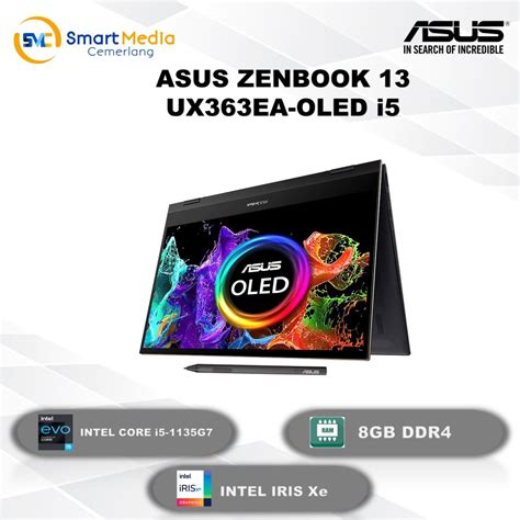 Jual Asus Zenbook Flip Ux363ea I5 1135g7 8gb 512gb Ssd 13 Oled Free