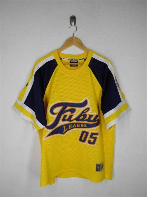 Fubu Shirt Fubu Jersey Vintage Fubu League 05 Shirt Fubu Vintage Big Logo Embroidery Hip Hop