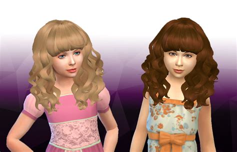 Sims 4 Hairs ~ Mystufforigin Peggy 885 Child Hair Conversion