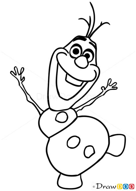 Disney drawing can be fun and entertaining, and if you want to draw them you are in the right check this tutorial if you wanted to learn how to draw disney characters in a smooth and easy tips for drawing disney characters: How to Draw Olaf, Frozen | Olaf drawing, Drawings, Frozen ...