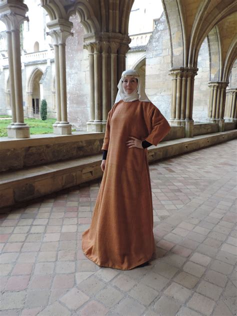 Surcot 13th Century Century Clothing Medieval Costume Oc Dress