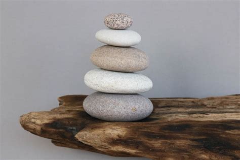 Zen Garden Balance Stones Stacking Pebbles Sea Stone Cairn Etsy Uk