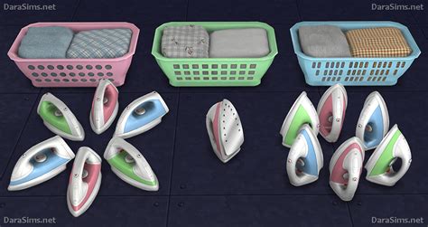 Laundry Decor Set The Sims 4