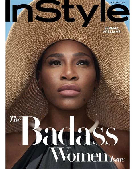 Serena Williams Is The Cover Of Instyle Magazines Latest Issue 234star