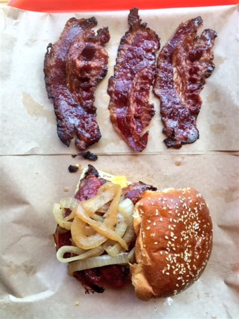 Another way to cook bacon in the oven by preheating to 400°f and then cooking on a baking sheet we also have some amazing recipes to combine bacon and ground beef. Beef Belly Bacon - Texas Monthly