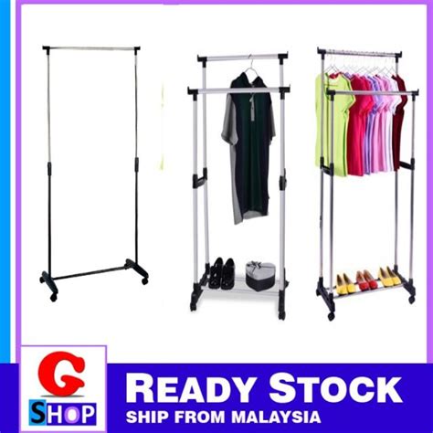 Ikea mulig clothes rack|ampaian baju ikea. Single & double Rak baju/penyidai baju/penyidai kain ...