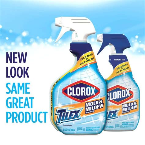 Clorox Plus Tilex Mold And Mildew Remover Spray Bottle 32 Oz Dover Mart