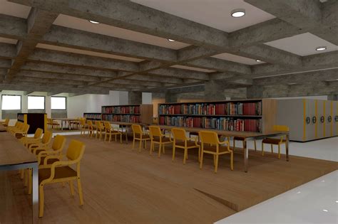 Sekos Architects Iimb Library Interiors In Collaboration With Nid