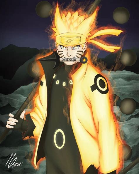 Naruto Modo Sabio De Los Seis Caminossix Paths Sage Mode Naruto