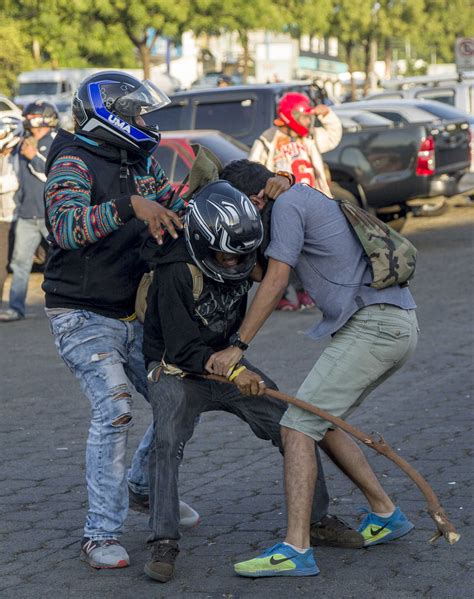 Represión En Nicaragua Grupos De Choque Del Gobierno De Daniel Ortega