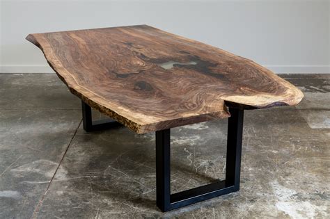 Check it out 5 tips for better. Live Edge Walnut Dining Table with Resin-filled "Lake," 93″ | City Trees Furniture