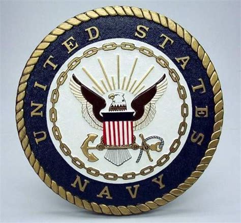 Us Navy Wall Plaques United States Navy Navy Plaque