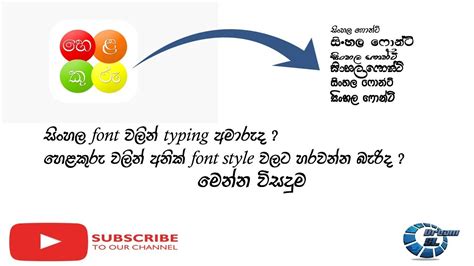 Best Sinhala Fonts Axisrewa