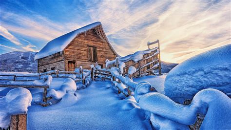 Winter Cottage Wallpapers Top Free Winter Cottage Backgrounds