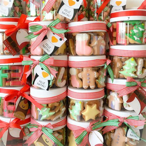 Lembrancinhas De Natal Tutoriais E 80 Ideias Incríveis Para Presentear Biscoitos Decorados
