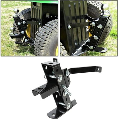 Kojem Adjustable Lawn Garden Mower Tractor Hitch Steel For John Deere
