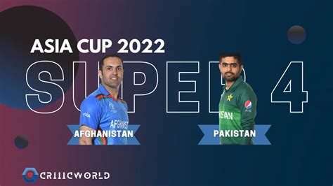Asia Cup Super Four Match Ind Vs Afg Match Report Pakistan Into The Final