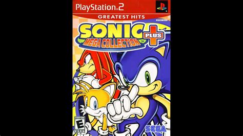 Opening To Sonic Mega Collection Plus 2004 Ps2 Game Youtube