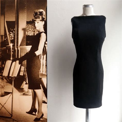 Little Black Dress Audrey Hepburn Style Lbd Pencil Dress Etsy Little Black Dress Long