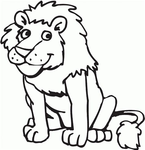 Lion Coloring Pages Preschool And Kindergarten Lion Coloring Pages