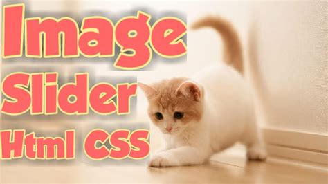 How To Make Image Slider Using Html Css Image Animation Slider