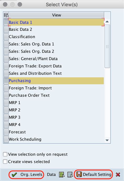 Sap Mm Create Material Master Record Material Codes In Sap