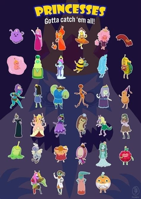 Cupcake, manfried, banana guards, gumball guardians, royal tart toter, stormo, princess cookie, braco, root beer guy, cherry cream. All Princesses in Ooo! - Adventure Time With Finn and Jake ...