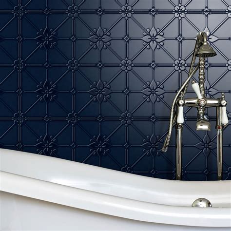 Pressed Metal Look Tiles Are Seriously Hot Great For A Splashback In