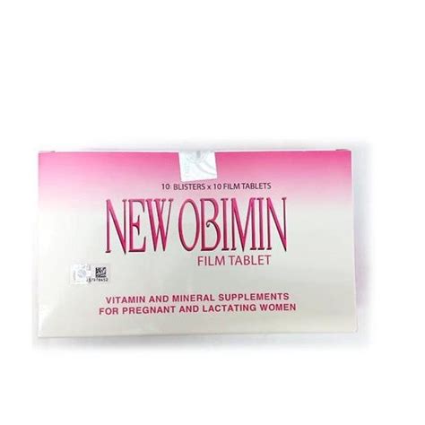 Side effects, drug interactions, dosing, storage, and pregnancy and breastfeeding information is provided. NEW OBIMIN TABLET 30'S/100'S | Shopee Malaysia