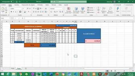 Planilla De Excel Para Calculo De Costo Variable Y Costo Fijo Youtube