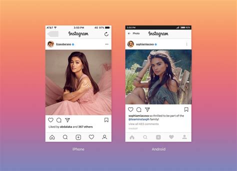 Instagram Sponsored Post Template Engage Your Followers Visually With