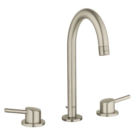 Meticulously crafted with a high, swivel spout for ease when filling pots, and lever handle that. GROHE Concetto 8 in. Widespread 2-Handle 1.2 GPM Bathroom ...
