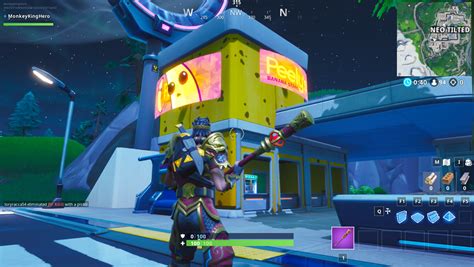 How To Unlock Fortbyte 43 Wearing A Nana Cap Inside A Banana Stand In