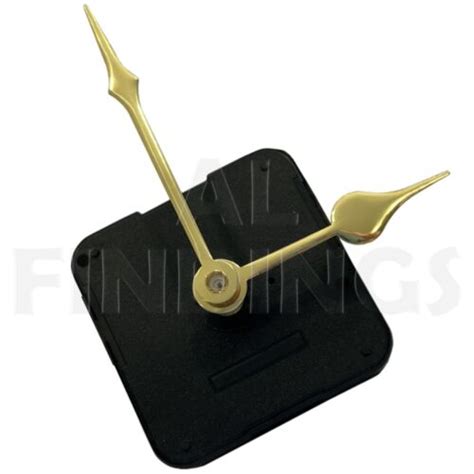 New Press Fit Quartz Metal Clock Hands For Movements Hand Holes 31mm