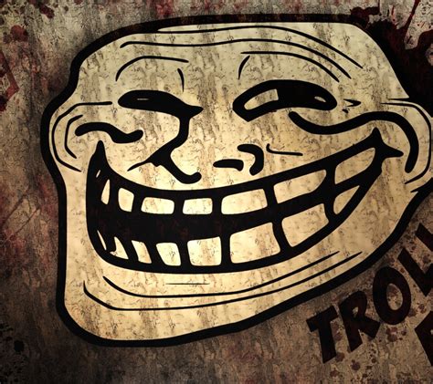 Download free troll face transparent pngs. Troll Face Wallpaper for 1080x960