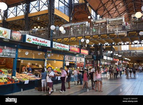 The Great Market Hall Best Known As The Central Market In Budapest