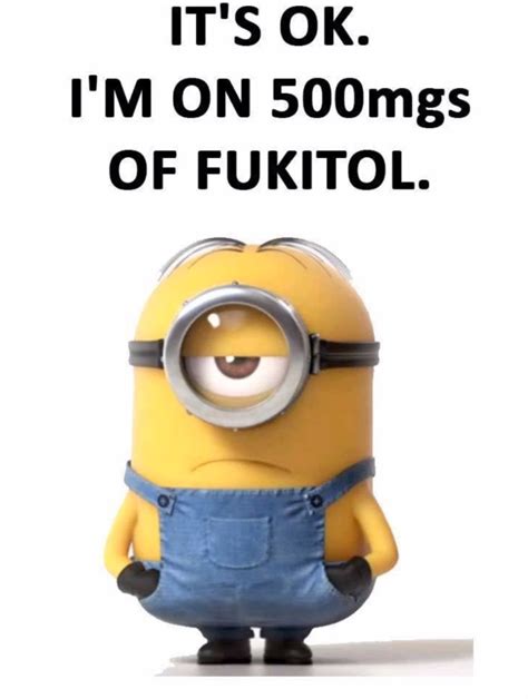 Pin By Steven Reinhardt On The Best Medicine Funny Minion Quotes