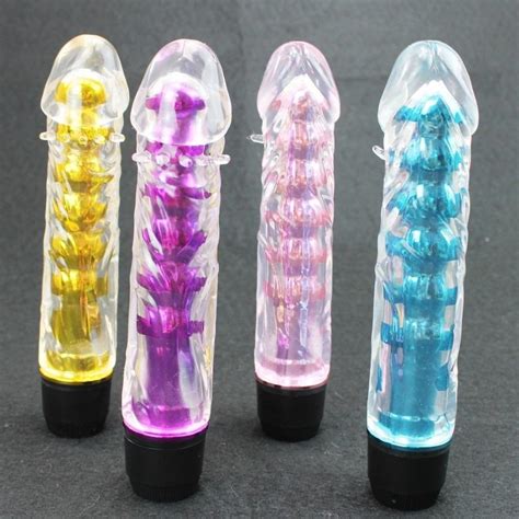 4 Color Dildos Vibrator Multi Speed Barbed Sex Toys Waterproof G Spot