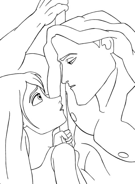 Disney movie tarzan was released in 1999. Tarzan Coloring Pages - Best Coloring Pages For Kids