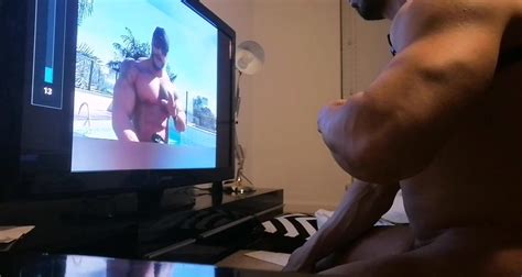 Muscle Favs Bodybuilder Jerking Off Thisvid Com