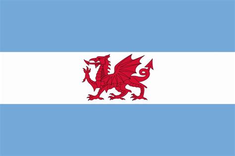 Flag Of The Welsh Colony In Patagonia Photo Wikimedia Commonspublic