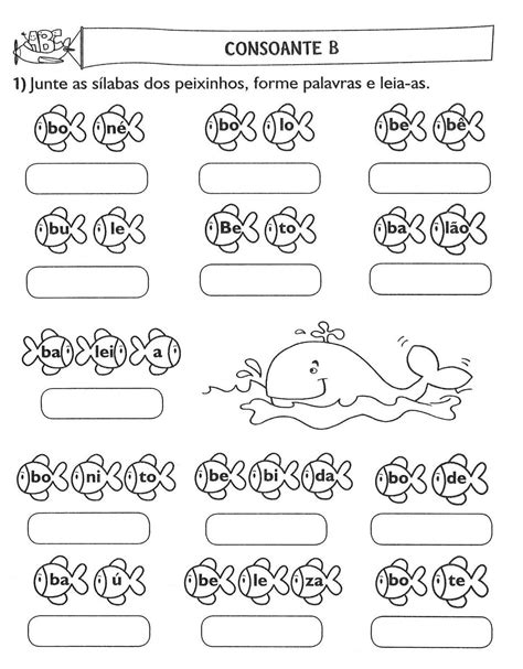 70 Atividades De AlfabetizaÇÃo Juntando SÍlabas