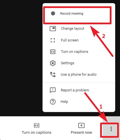 Turn recording on or off for meet. How to Record a Google Meet - All Things How