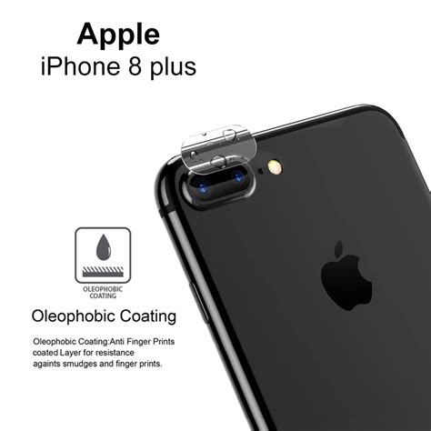 For Iphone 8 Plus Back Camera Lens Genuine Tempered Glass Protector