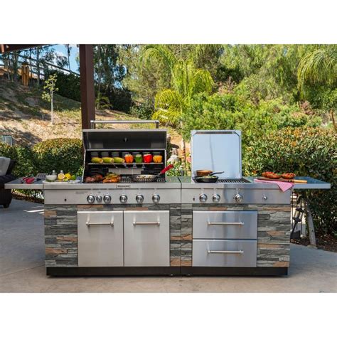 1280 x 720 jpeg 180 кб. KitchenAid 9 Burner Island Gas Barbecue Grill + Cover ...