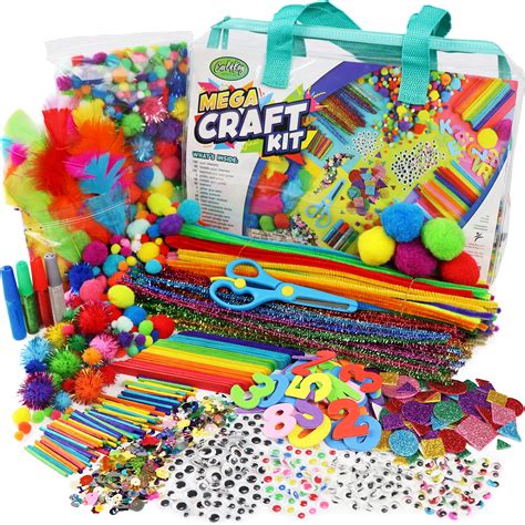 Buy Mega Arts And Crafts Kit For Kids Age 4 8 Toddler Art Supplies