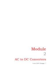 Single Phase Half Controlled Bridge Converter Module Ac To Dc