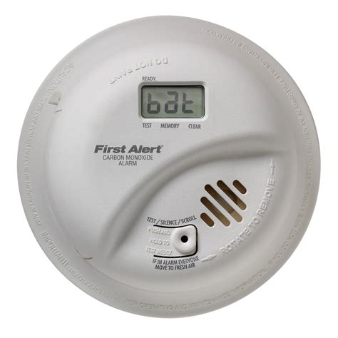 First Alert Hardwired Interconnected Carbon Monoxide Alarm With Battery